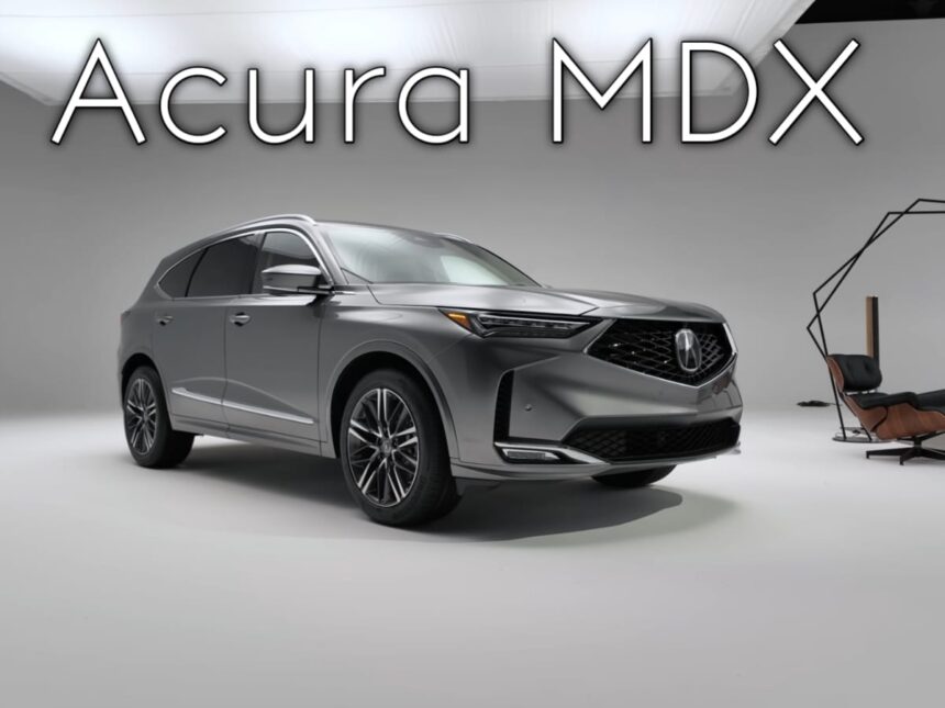 2024 acura mdx technology package specs