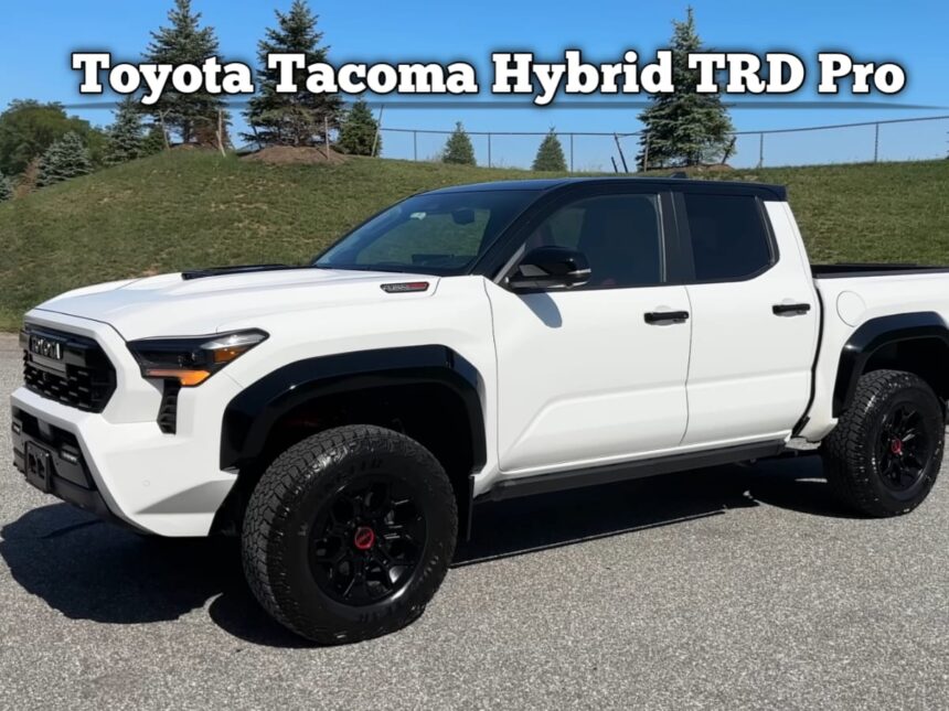 2024 toyota tacoma hybrid trd pro specs,price,features