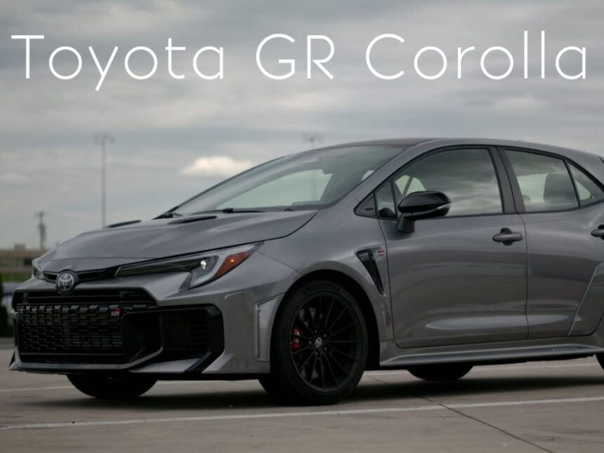 2025 Toyota GR Corolla release date,detail review